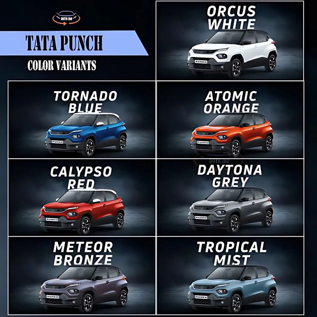 Tata Punch Colours