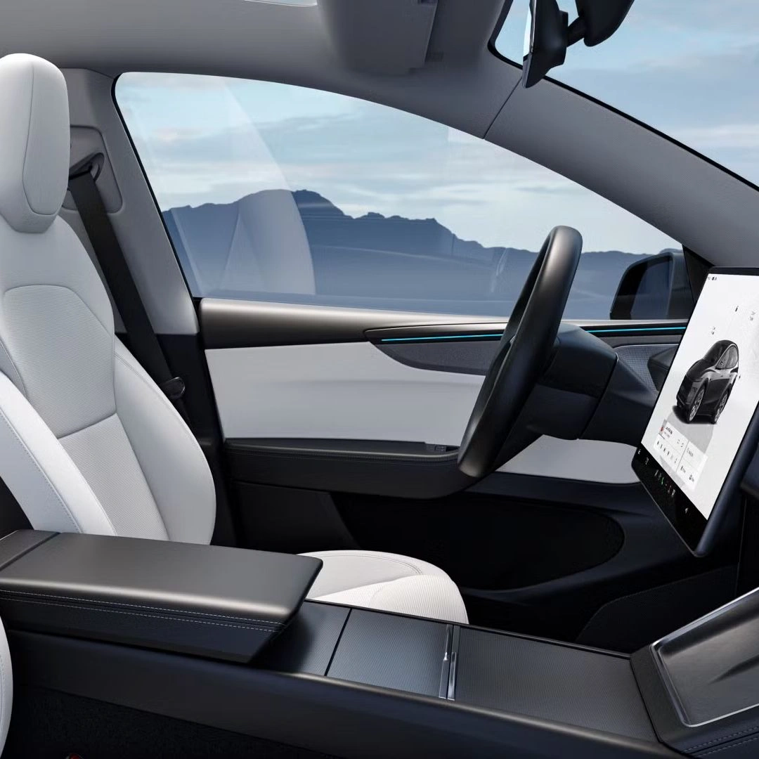 tesla model y interior