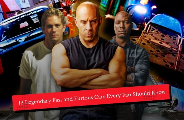 Fast and Furious Cars