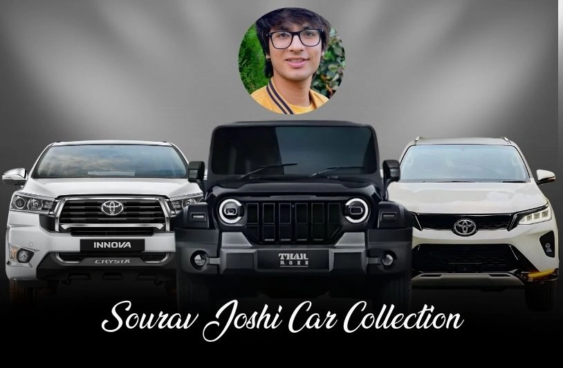 Sourav Joshi Car Collection