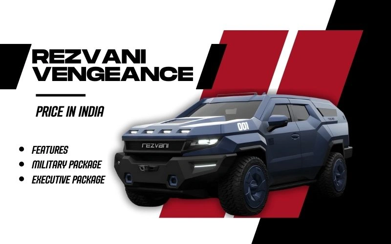 Rezvani Vengeance Price in India