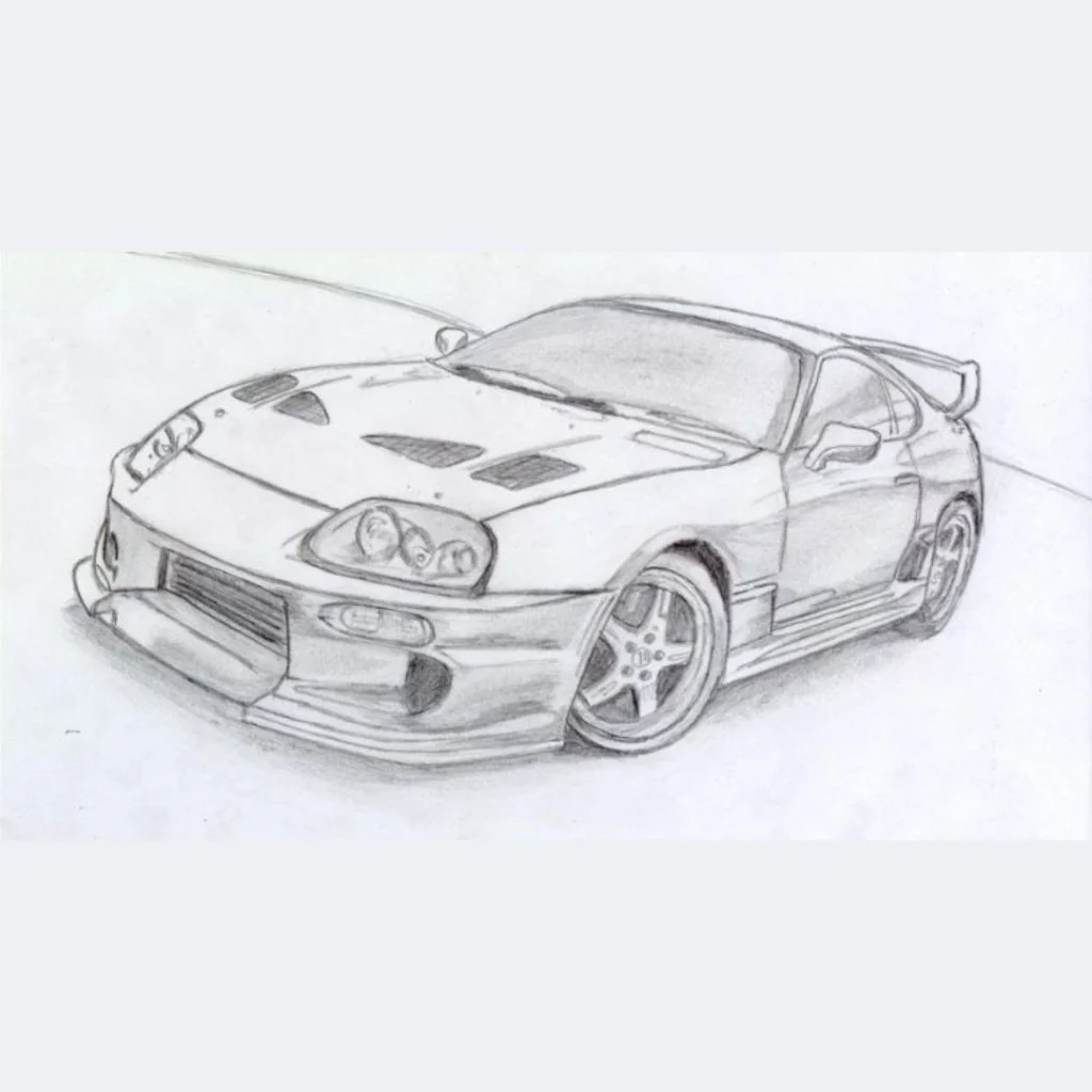 Supra Mk4 Drawing