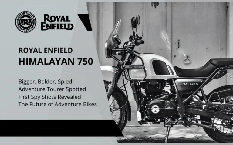Royal Enfield Himalayan 750 Spy Shots