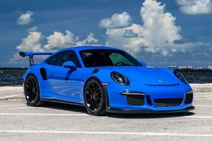 Porsche 911 Gt3 Rs Blue