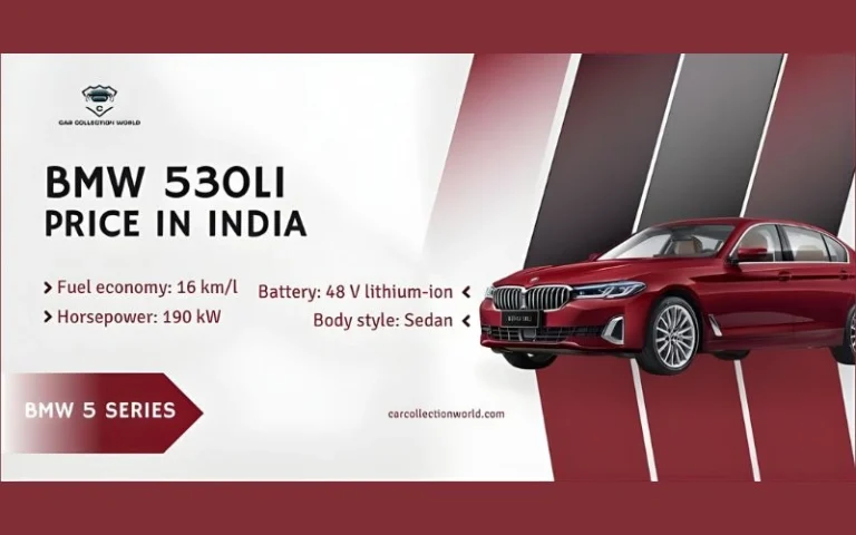 BMW 530li Price in India