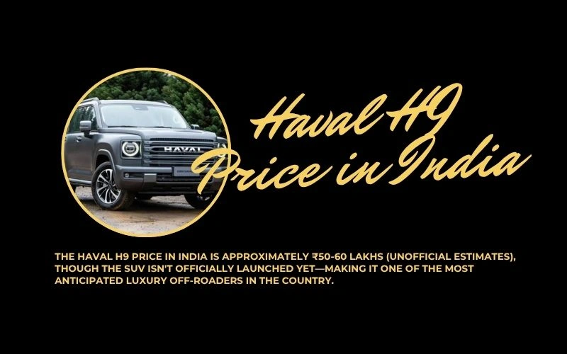 Haval H9 Price in India