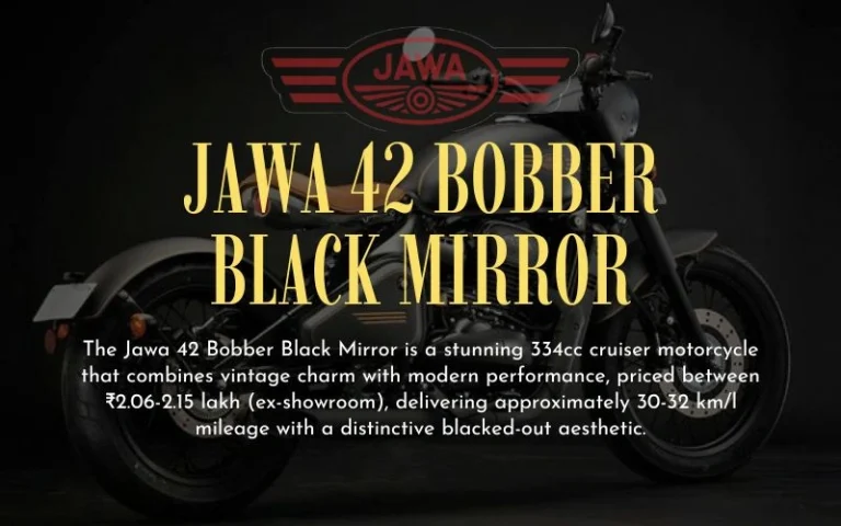 Jawa 42 Bobber Black Mirror