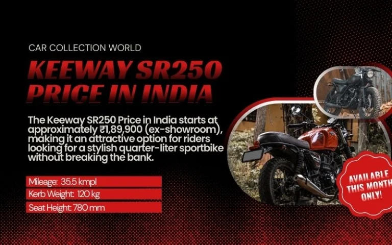 Keeway SR250 Price in India