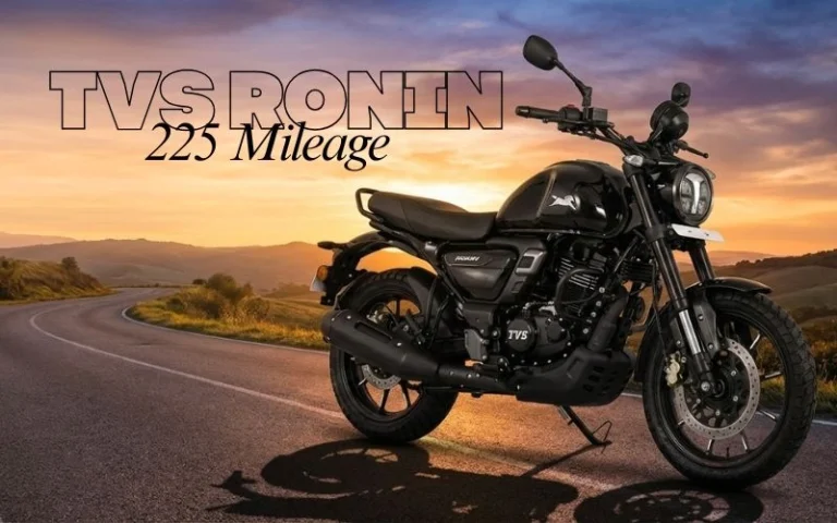 TVS Ronin 225 Mileage: Real-World Fuel Efficiency That’ll Make You Smile TVS Ronin 225 Mileage
