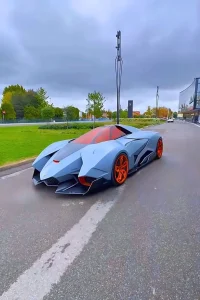 Blue Lamborghini Egoista Price